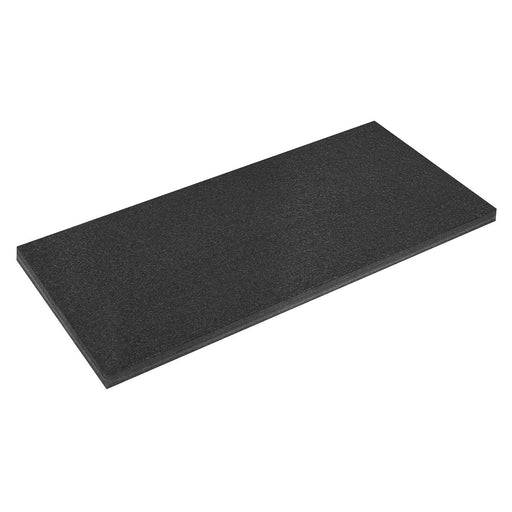 Sealey Easy Peel Shadow Foamï Black/Black 1200 x 550 x 50mm SF50BK Sealey - Dynamic Drive