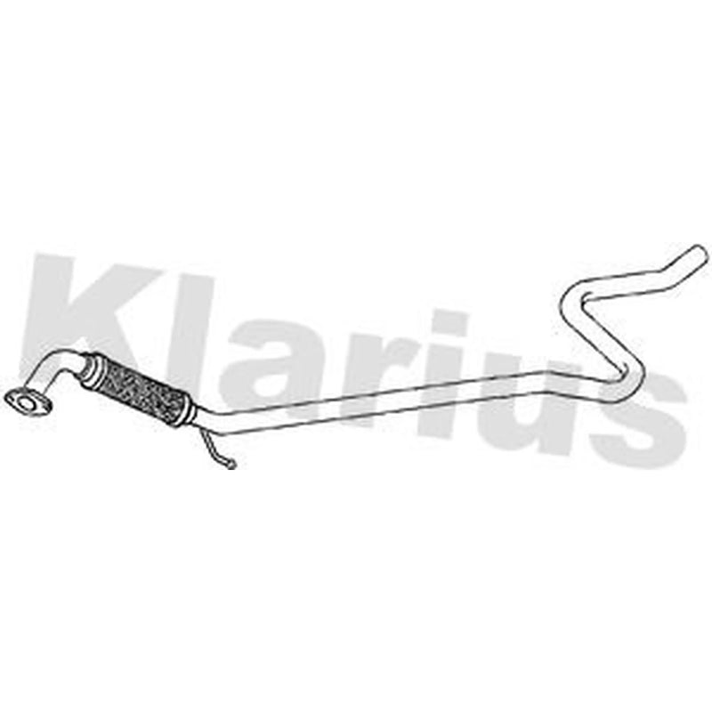 Klarius Exhaust Pipe OD fits Ford Fiesta VI 2008-2017 1.4