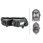 Hella Front Left Fog Light P21W fits VW Polo V 2009-2022 1.0 1.2 1.4 1.6 1.8 2.0