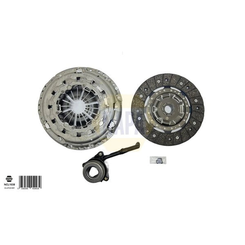 NAPA Clutch Kit Set 3pc NCL1038