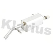 Klarius Box With Tail Pipe Rear fits Peugeot 207 2006-2013 1.6