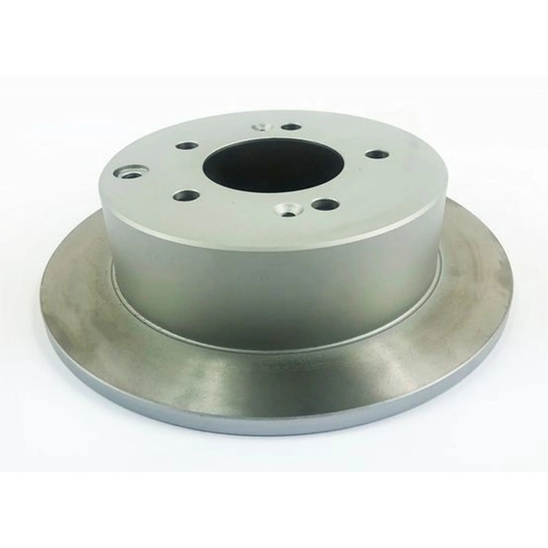 Juratek 2 x Solid Brake Discs fits Kia Soul I 2009-2014 1.6