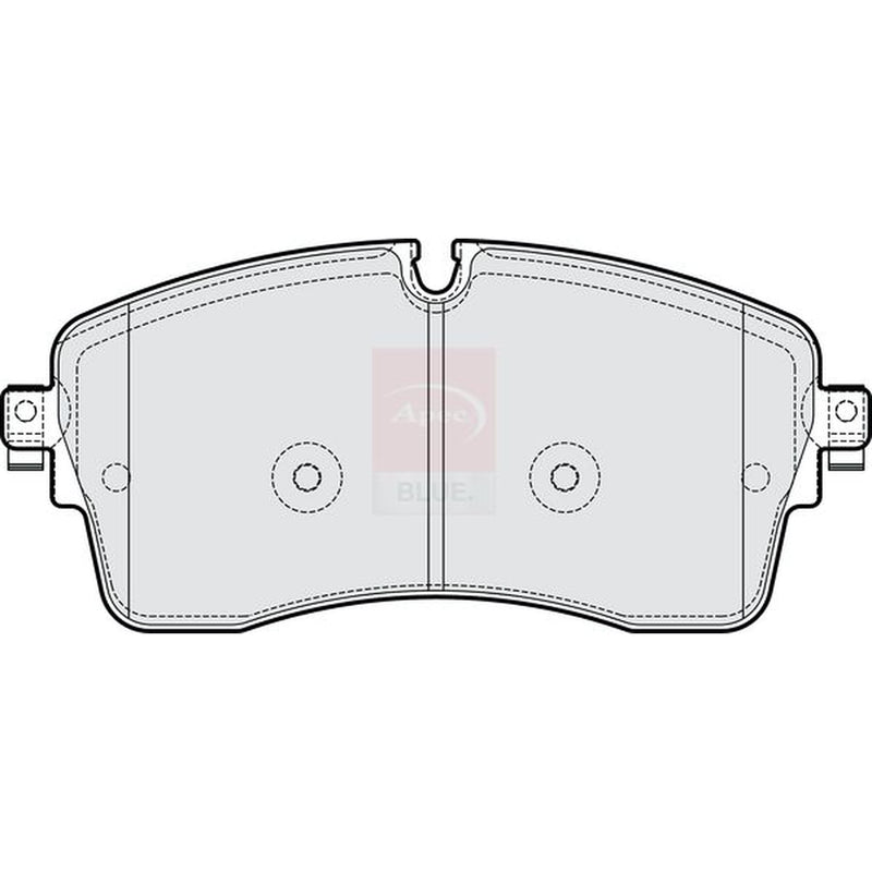 Apec Front Brake Pad Set fits Jaguar E-Pace 2017-2018 2.0