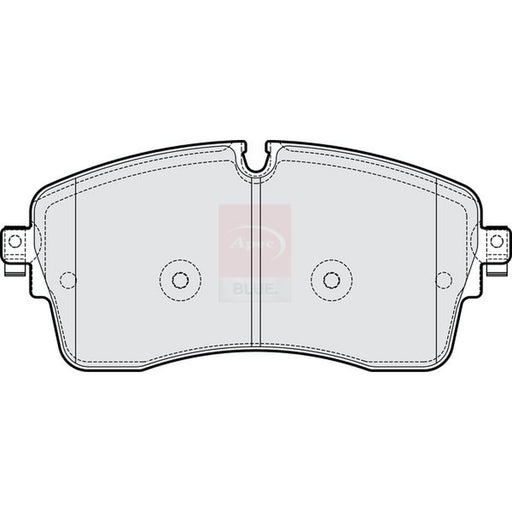 Apec Front Brake Pad Set fits Jaguar E-Pace 2017-2018 2.0