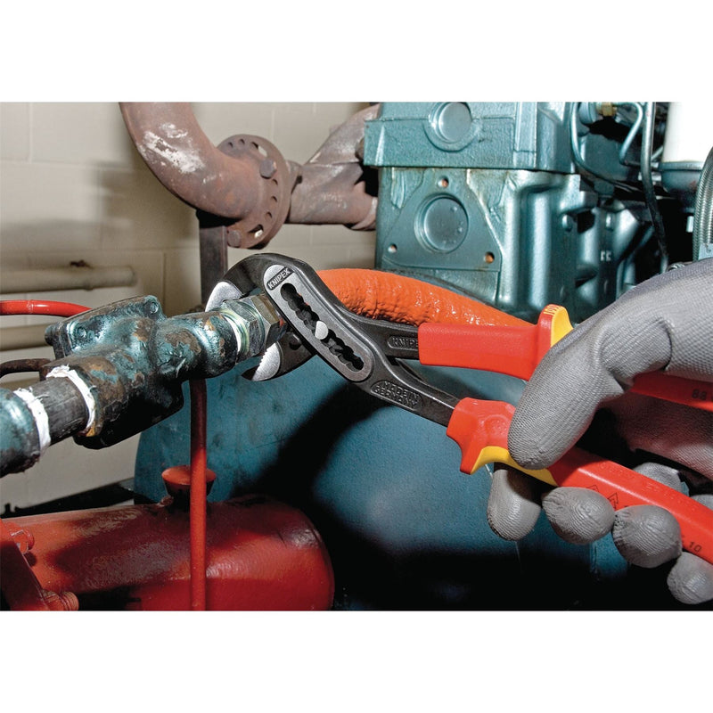 Draper Knipex Alligator 88 08 250UKSBE VDE Fully Insulated Waterpump Pliers, 250 Draper - Dynamic Drive