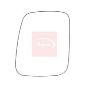 Apec Exterior Wing Mirror Glass Left fits VW Transporter 1990-2003