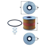 Mahle Engine Oil Filter fits Audi A8 D2 1994-1999 3.7 4.2