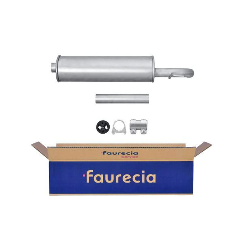 Hella End Silencer Rear fits Renault Trafic 1980-1989 1.4