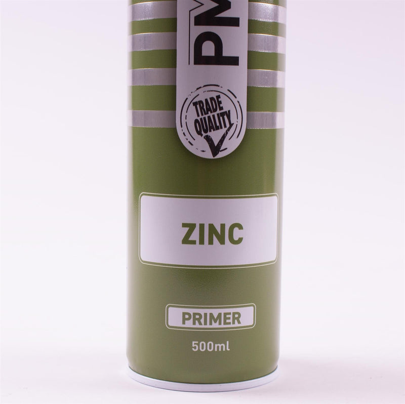 4x Autotek Professional Zinc Primer 500ml Spray Paint High Coverage Autotek - Dynamic Drive