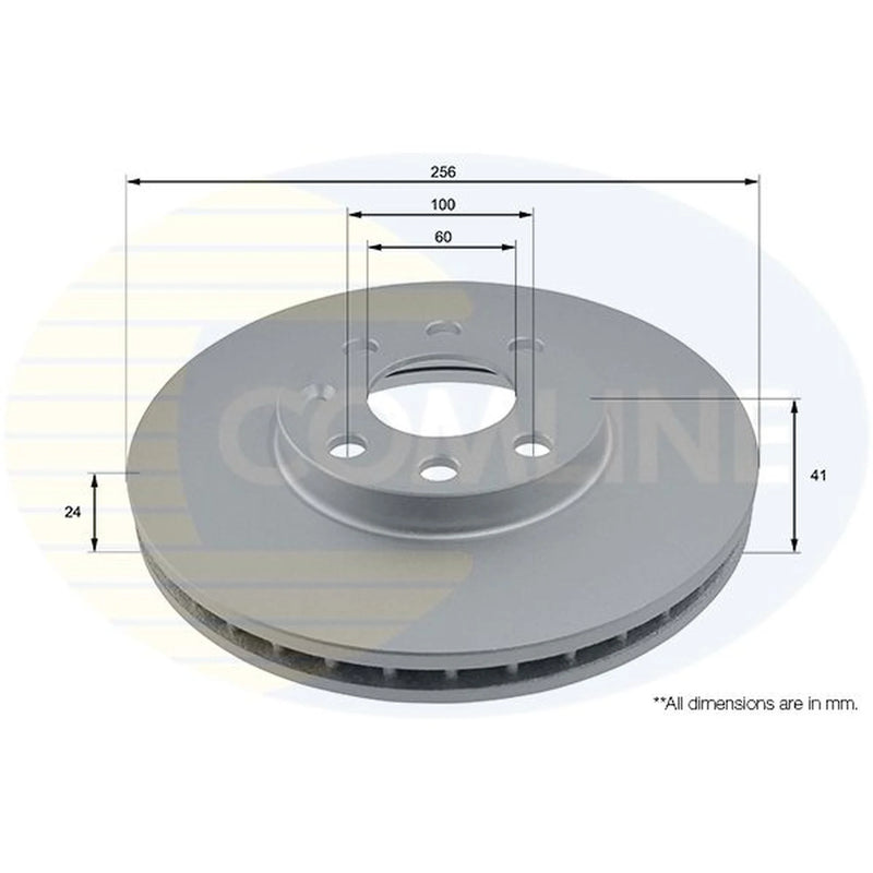 Comline Front & Rear Brake Discs & Pads fits Vauxhall Astravan Estate 2005 on