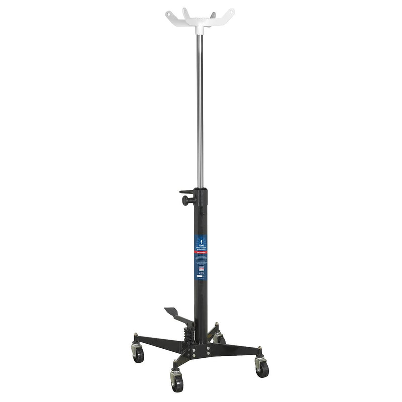Sealey Premier Premier Vertical Quick Lift Transmission Jack 1 Tonne 1000TRQ Sealey Premier - Dynamic Drive