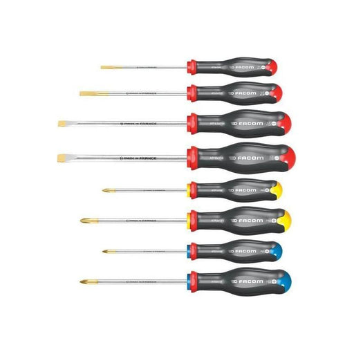 Facom Protwist® Screwdriver Set, 8 Piece Facom - NN4 Online