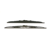 Bosch Front & Rear Super Plus Wiper Blade Set fits Renault Logan I 2007-2015
