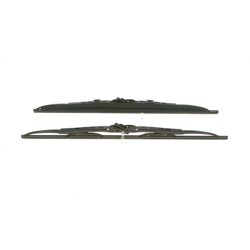 Bosch Front & Rear Super Plus Wiper Blade Set fits Renault Logan I 2007-2015