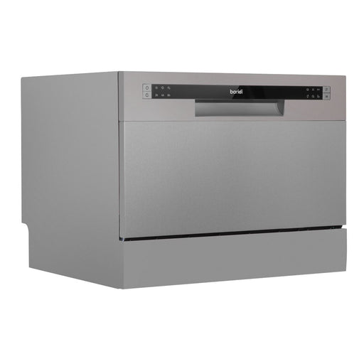 Baridi Tabletop Dishwasher 6 Place Settings 6.5L Capacity - Silver DH84 Baridi - Dynamic Drive