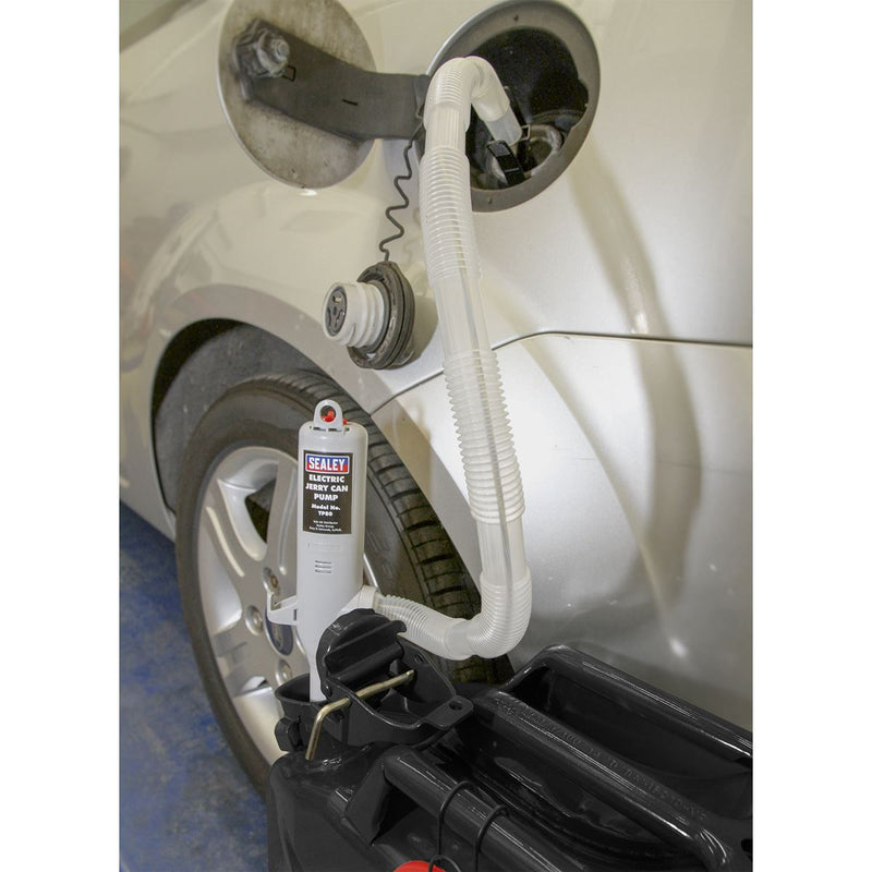 Sealey Jerry Can Pump Battery Operated TP80 Sealey - Dynamic Drive