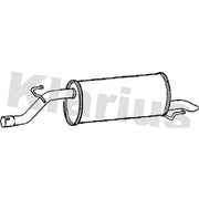 Klarius Box With Tail Pipe Rear fits Opel Corsa D 2006-2011 1.7