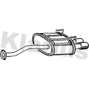 Klarius Box With Tail Pipe Rear fits Honda Civic VIII 2005-2012 1.8