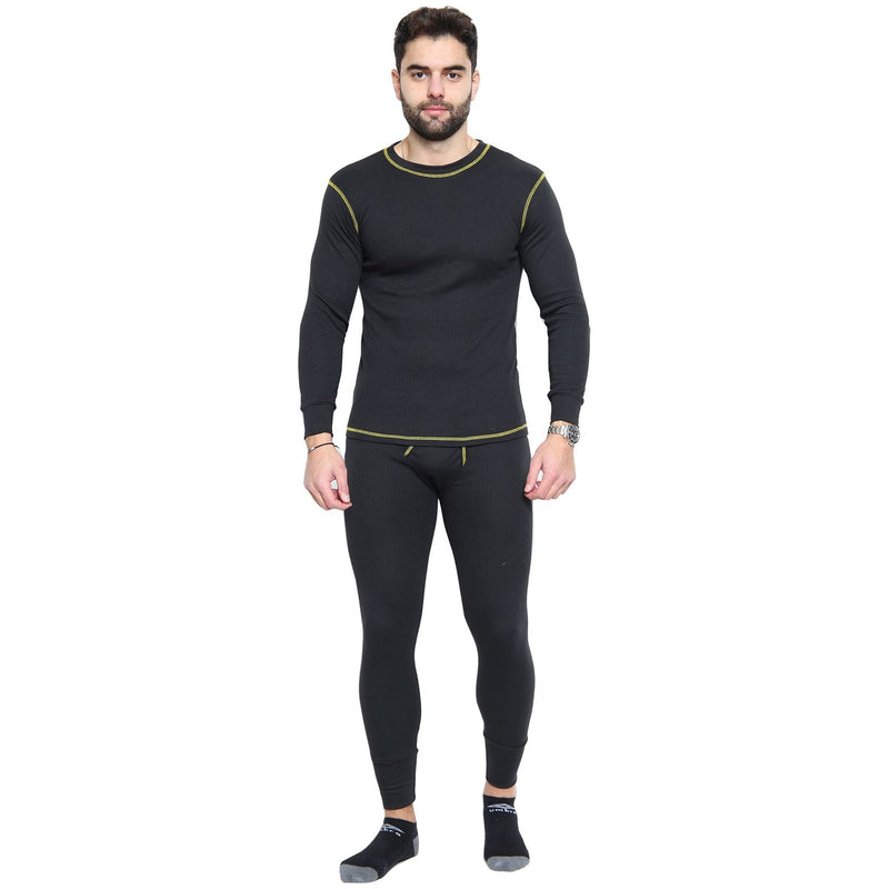 Mens Rough and Tough Thermal Long John BLACK (mixed Sizes) 3130 UK Camping And Leisure - Dynamic Drive