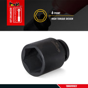Teng Tools 1/2" Impact Socket DIN Metric 19mm Teng Tools - Dynamic Drive