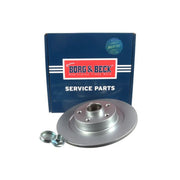 Borg & Beck Front & Rear Brake Discs & Pads fits Renault Latitude 2011 on 2.0