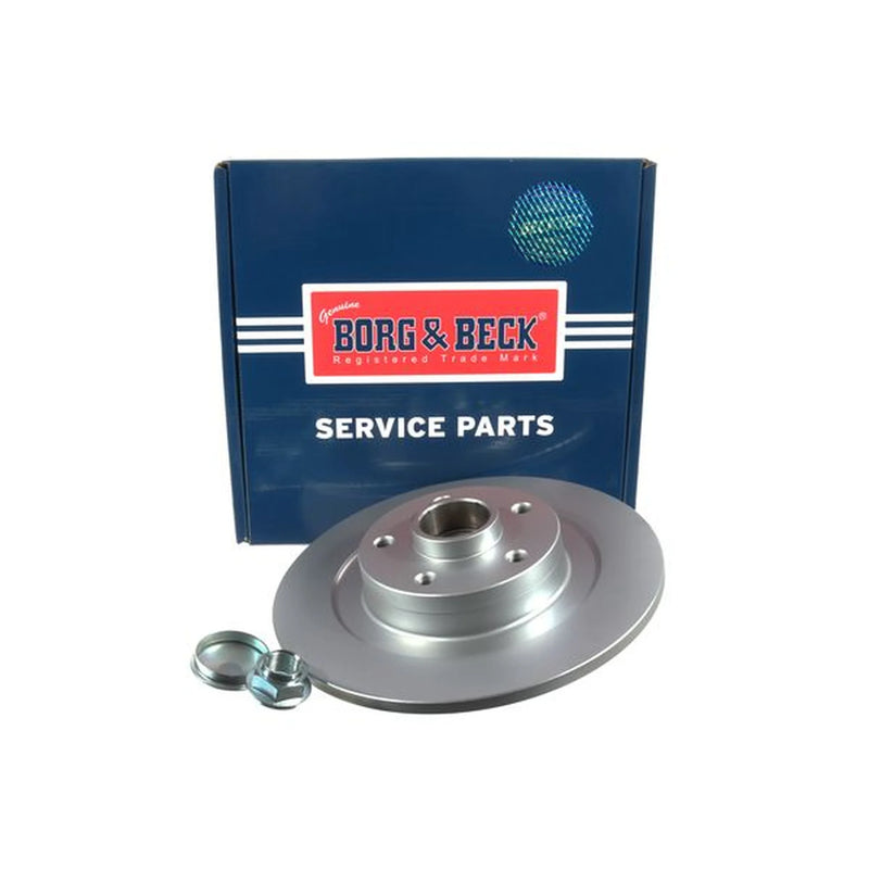 Borg & Beck Front & Rear Brake Discs & Pads fits Renault Latitude 2011 on 2.0