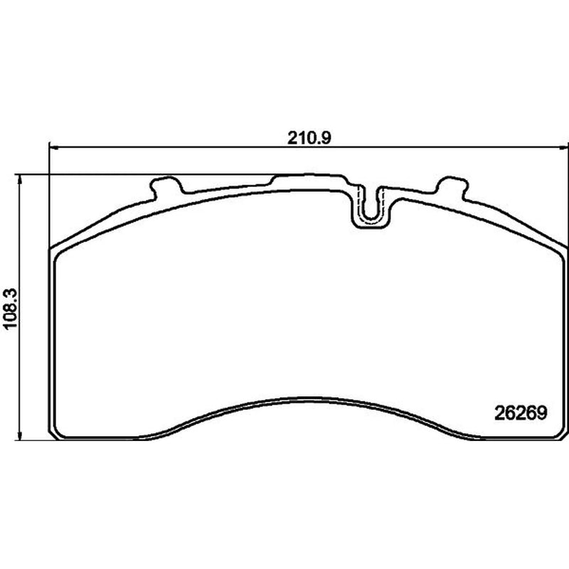 DON Brake Pad Set