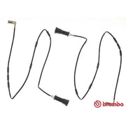 Brembo 2 x Brake Pad Wear Sensor Front fits Vauxhall Carlton 1986-1994 2.0