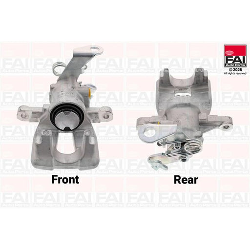 FAI Brake Caliper Assembly Rear Left fits Abarth Grande Punto 2007-2010 1.4