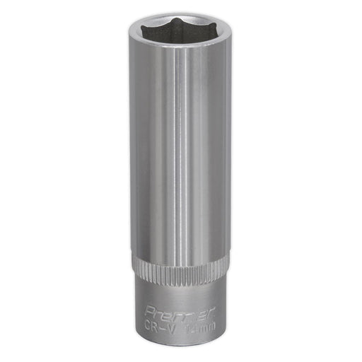 Sealey WallDrive Socket 14mm Deep 3/8"Sq Drive S3814D Sealey - Dynamic Drive