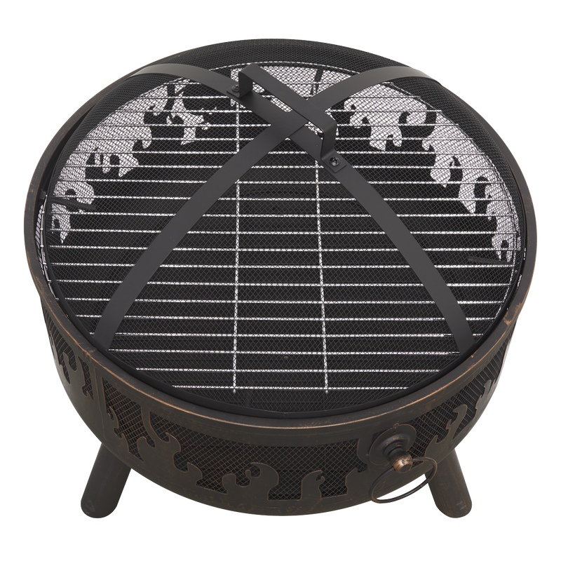 Dellonda Deluxe Outdoor Firepit Dellonda  - Dynamic Drive