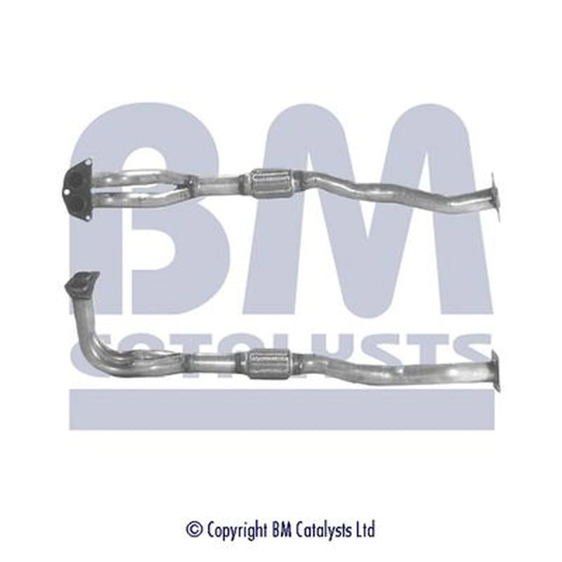 BM Catalysts Exhaust Pipe OD fits Nissan Almera 1996-2000 2.0