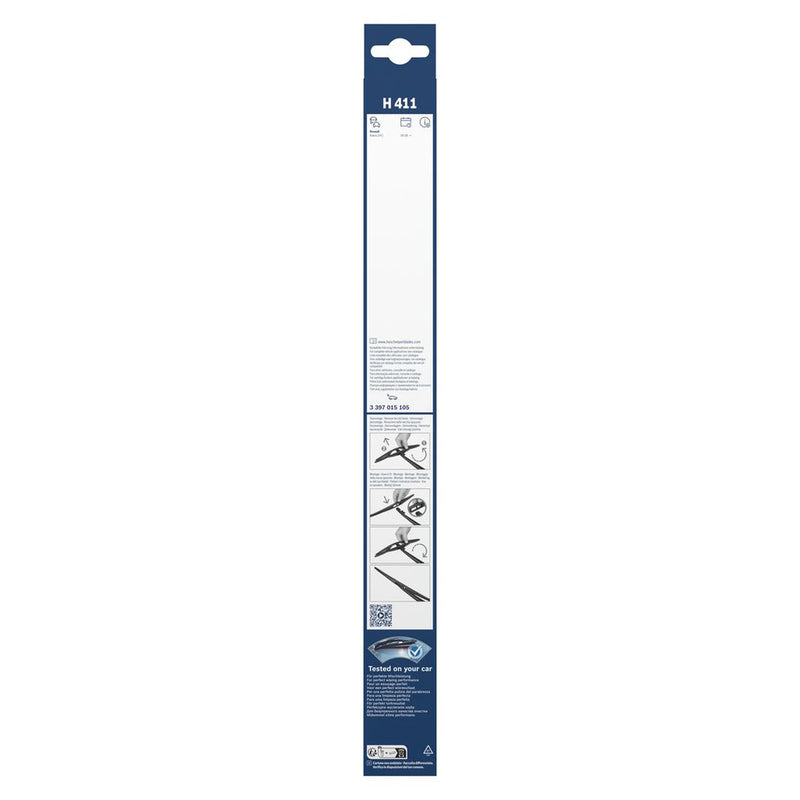 Bosch Wiper Wiper Blade 400mm — H411 fits Renault Koleos I 2008-2013 2.0 2.5