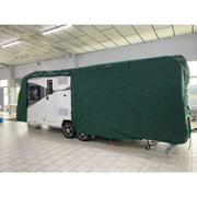 Caravan cover max (medium , 420 - 510 cm) green 4343G8 Quest - Dynamic Drive