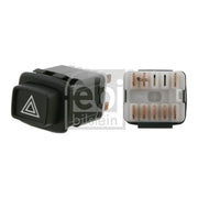 Febi Hazard Warning Light Switch 8 Connectors 10419