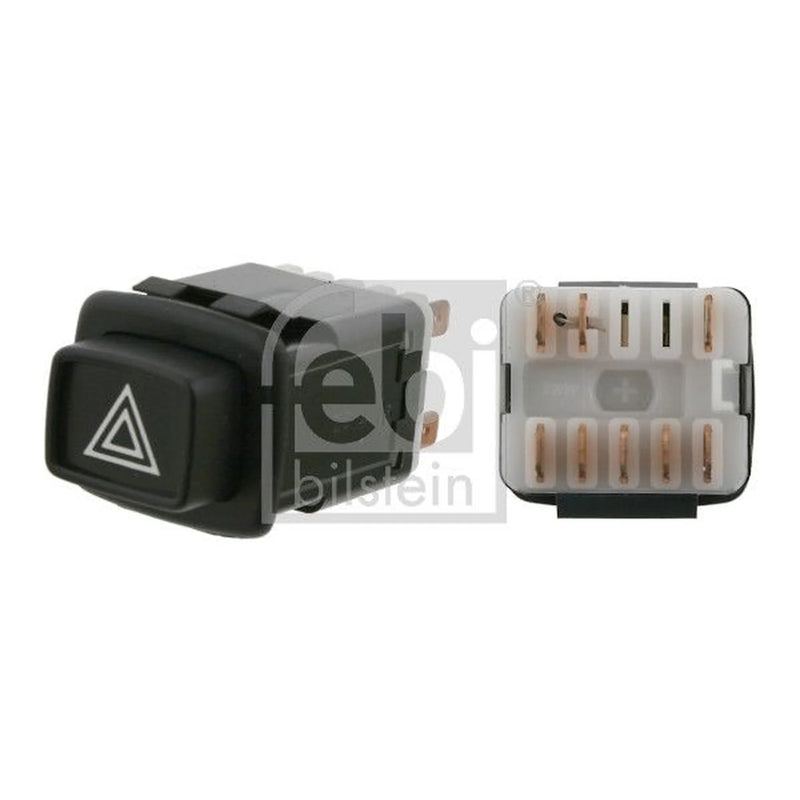 Febi Hazard Warning Light Switch 8 Connectors 10419