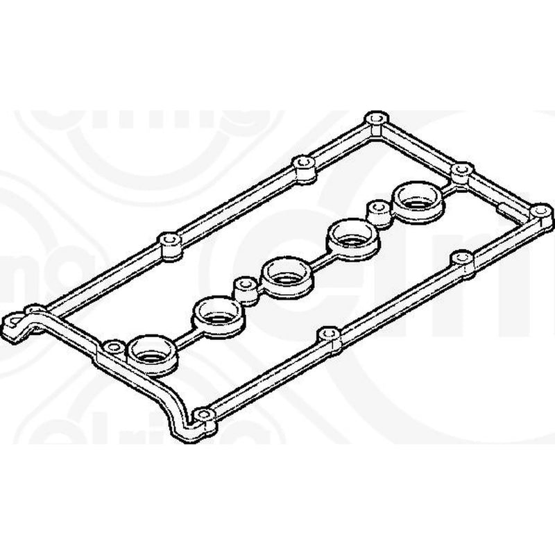 Elring Cylinder Head Cover Gasket ACM (Polyacrylate) fits Fiat Bravo I 1998-2001