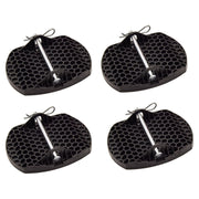 4x Royal Heavy Duty Caravan Corner Steady Pads Strong Design Metal Pin Royal  - Dynamic Drive