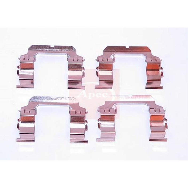 Apec Brake Pad Accessory Fitting Kit Front fits Nissan Patrol Gr 2000 on 4.8