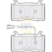 NAPA Front Brake Pad Set fits Alfa Romeo Giulia 2016 on 2.0