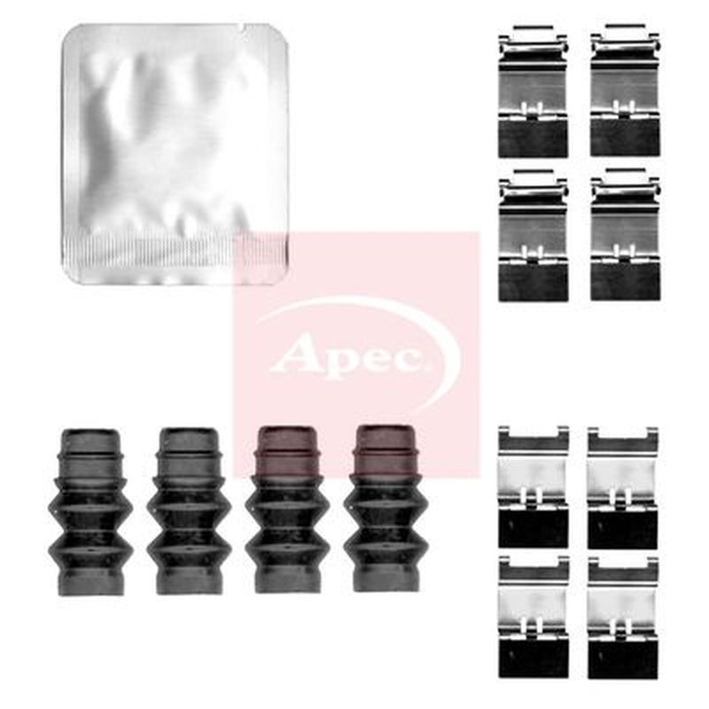 Apec Brake Pad Accessory Fitting Kit Front fits Audi Q4 E-Tron 2021 on