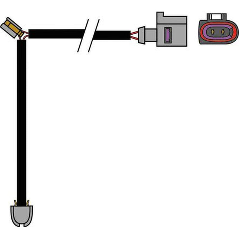 Abtex Brake Pad Wear Sensor Rear fits Audi Q7 2006-2015 3.0 3.6 4.2 6.0