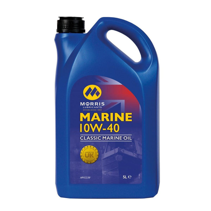 Morris Classic Marine Oil 10W 40 SAE 5L Marine Engine Oil for Classic Boats Morris - Dynamic Drive