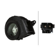 Hella Heater Blower Fan Rear fits Mercedes-Benz Viano 2003-2007