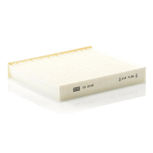 MANN-FILTER Cabin Air Filter (Pollen Filter) behind the glov fits Subaru Impreza