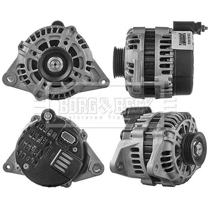 Borg & Beck Car Alternator 12V fits Hyundai Santa Fé I 2001-2006 2.4