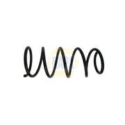 NAPA Front Suspension Coil Spring fits Nissan Almera 2000-2006 1.5 1.8