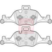 Apec Front Brake Pad Set fits BMW 2 2022 on