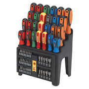 Sealey Screwdriver Bit & Nut Driver Set 61pc S01152 Sealey - Dynamic Drive