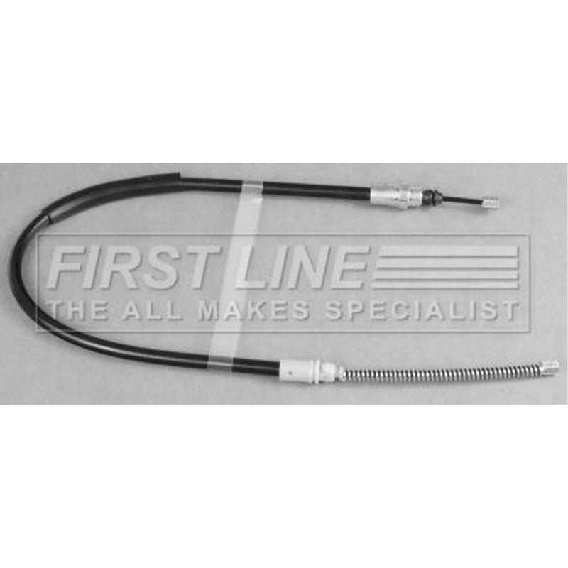 First Line Handbrake Cable Right Rear fits Peugeot 406 1995-2004 1.8 1.9 2.0